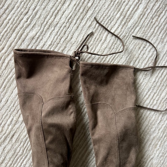 Marc fisher Brown suede Over-the-Knee Boots - Picture 5 of 7
